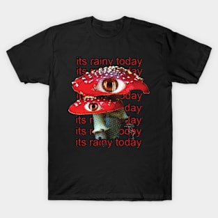 Weirdcore Aesthetic Mushrooms T-Shirt